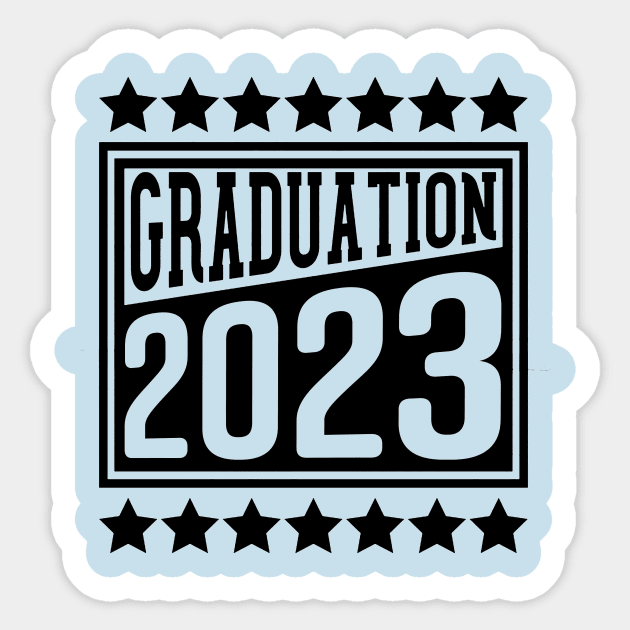 Graduation 2023 Five Star Sticker by joyjeff